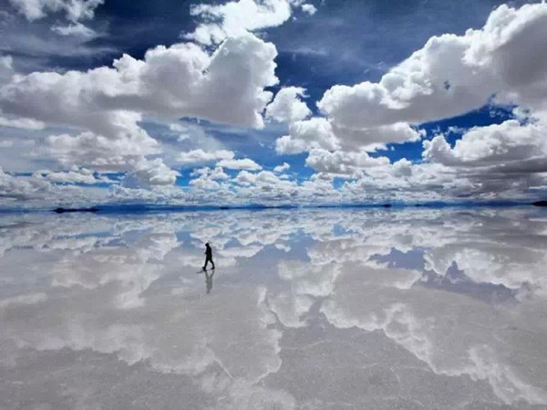 我国的“天空之镜”茶卡盐湖-1