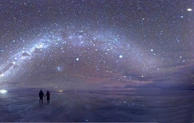 我国的“天空之镜”茶卡盐湖-2