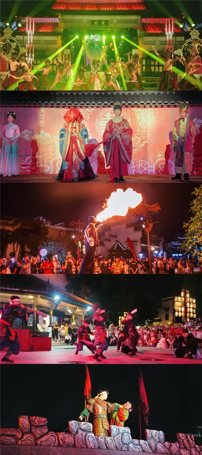 安徽-安徽芜湖大型沉浸式实景大秀《悟道徽商》震撼上演-3